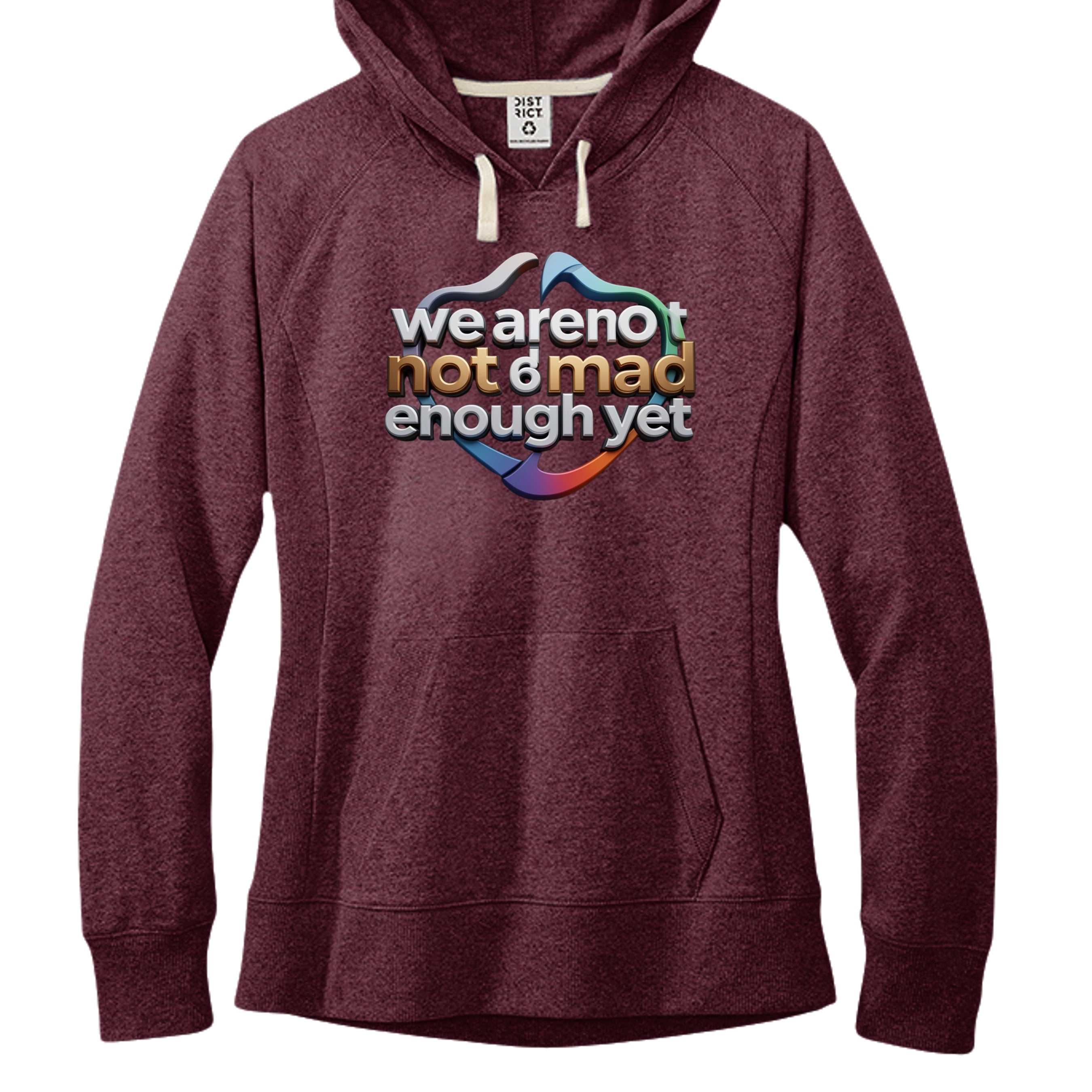 Maroon Heather - DT8101 - FRONT